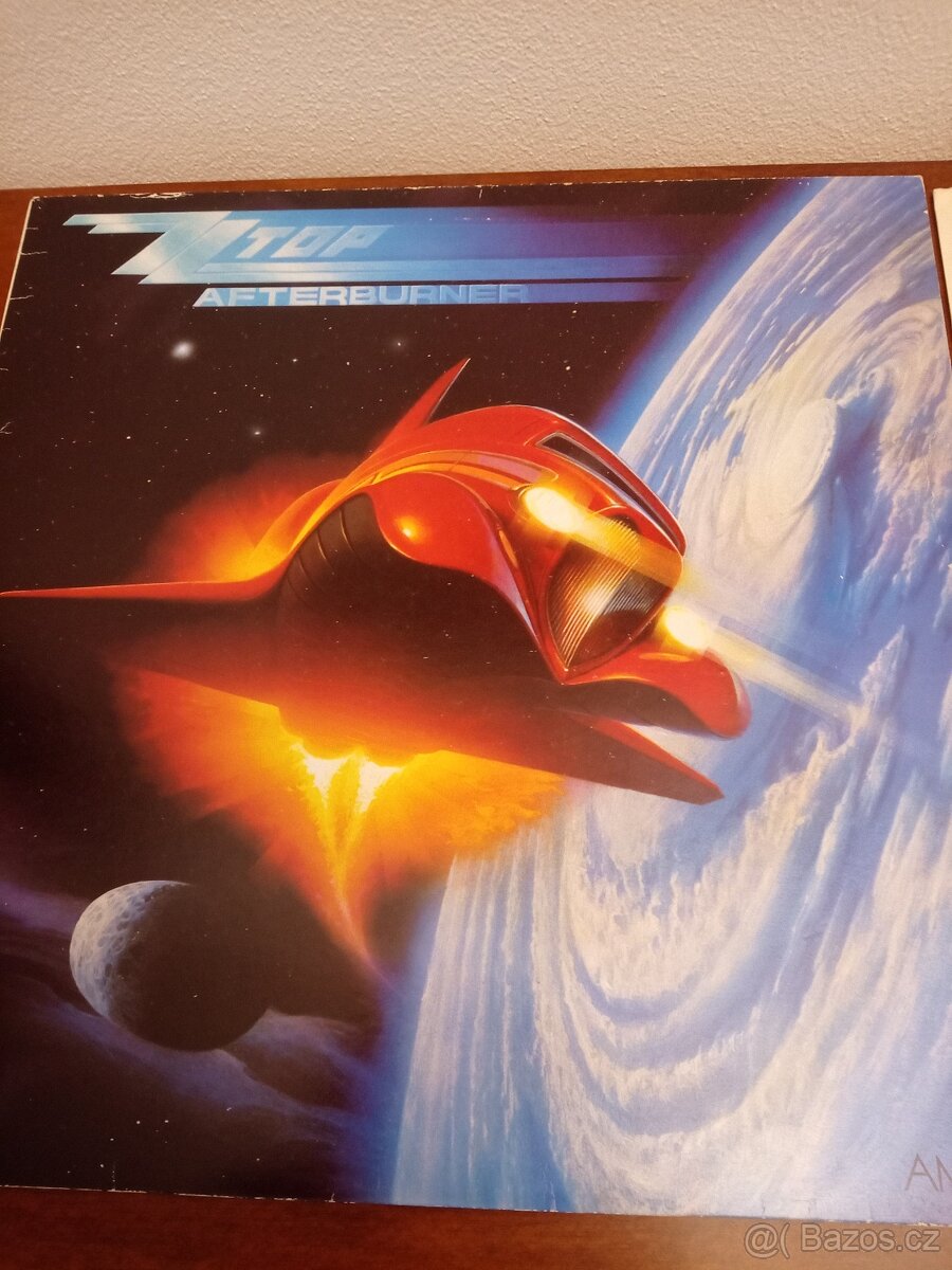 LP vinyl desky Zztop afterburner - 8