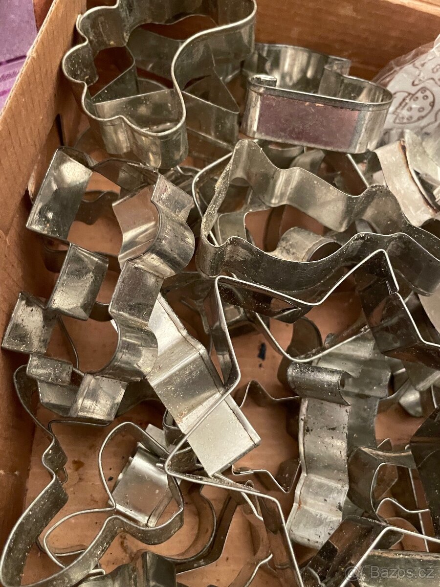 vánoční formičky po babičce - cena za vše, viz.fota - 8