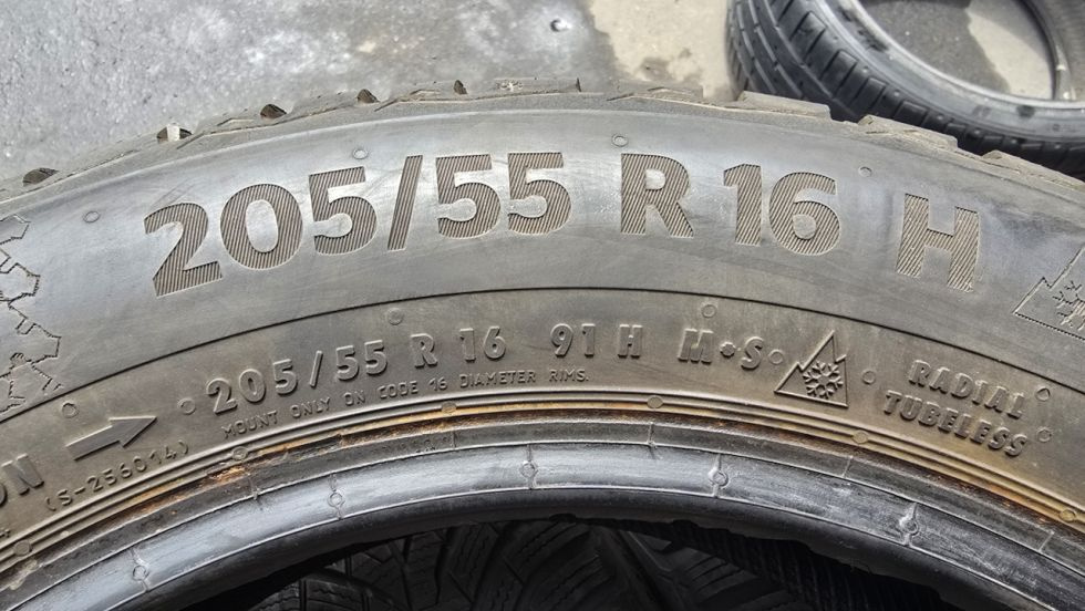 Zimní pneumatiky 205/55/16 Continental - 8