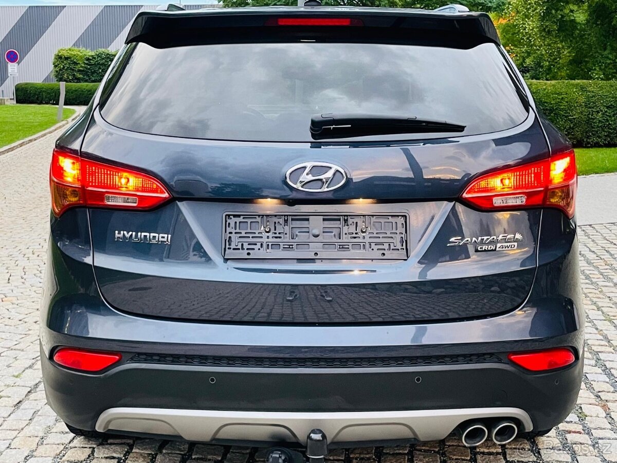 Hyundai Santa Fe 2.2CRD 4x4 MANUÁL KAMERA LED SERVISKA TAŽNÉ - 8