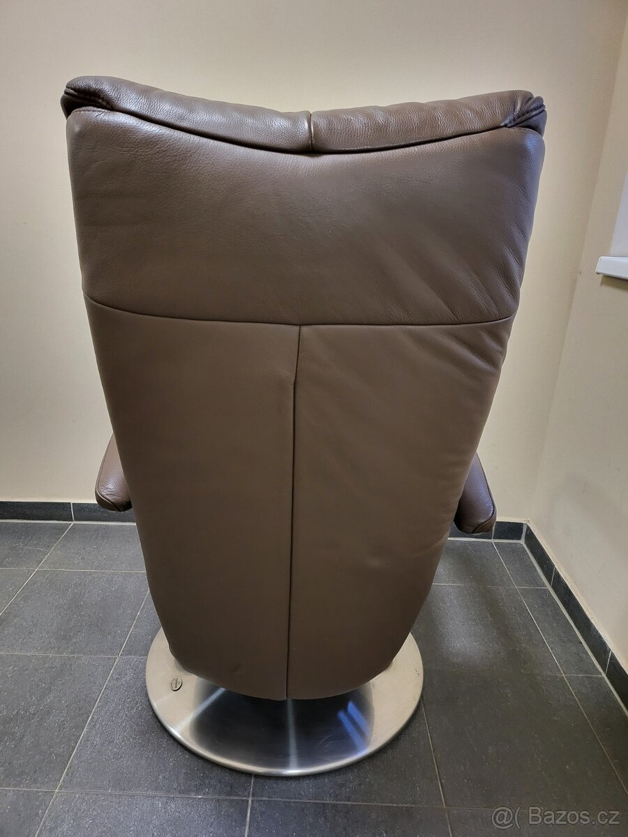 relaxační křeslo Himolla kožené - 8