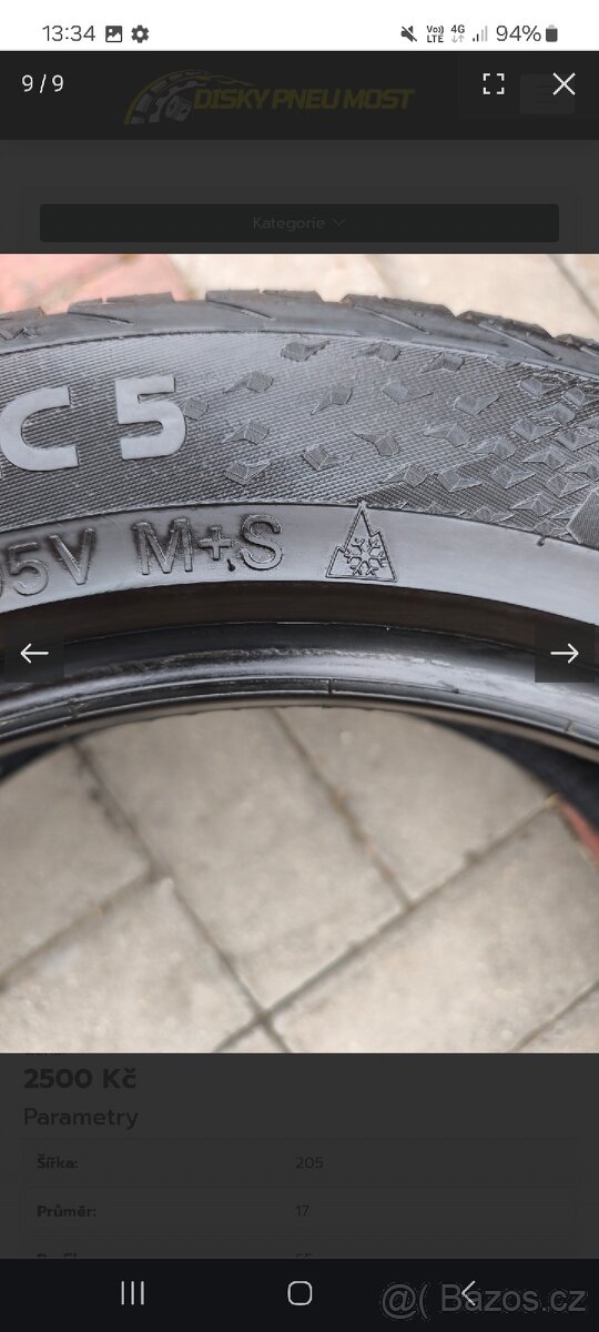 205/55R17 95V 7MM VREDESTEIN 2019 - 8