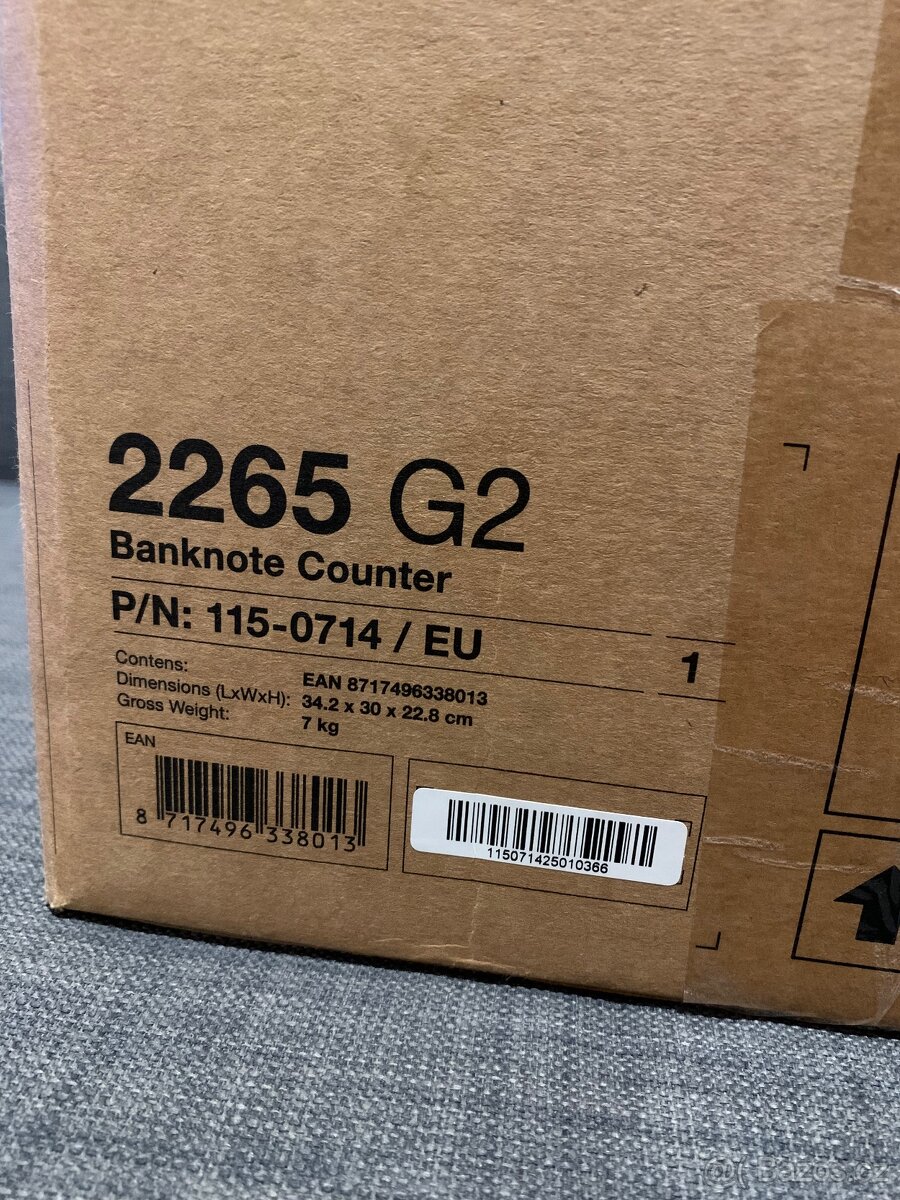 Počítačka bankovek Safescan 2265 G2 - 8