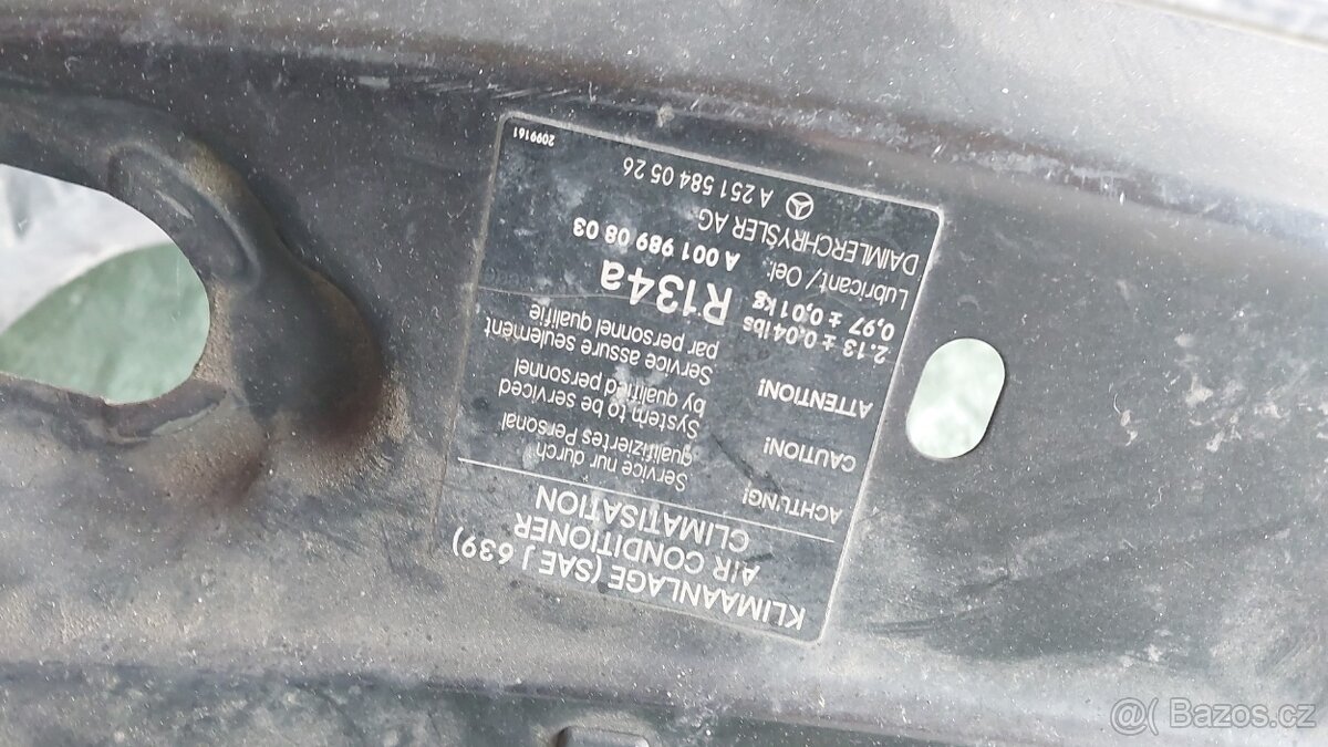 Mercedes W164 PŘEDNÍ ČELO - 8