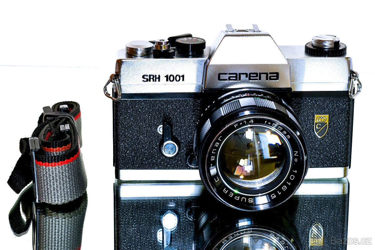 Carena SRH 1001 + 1,4/55 M42 (Tomioka) TOP STAV po servisu - 8