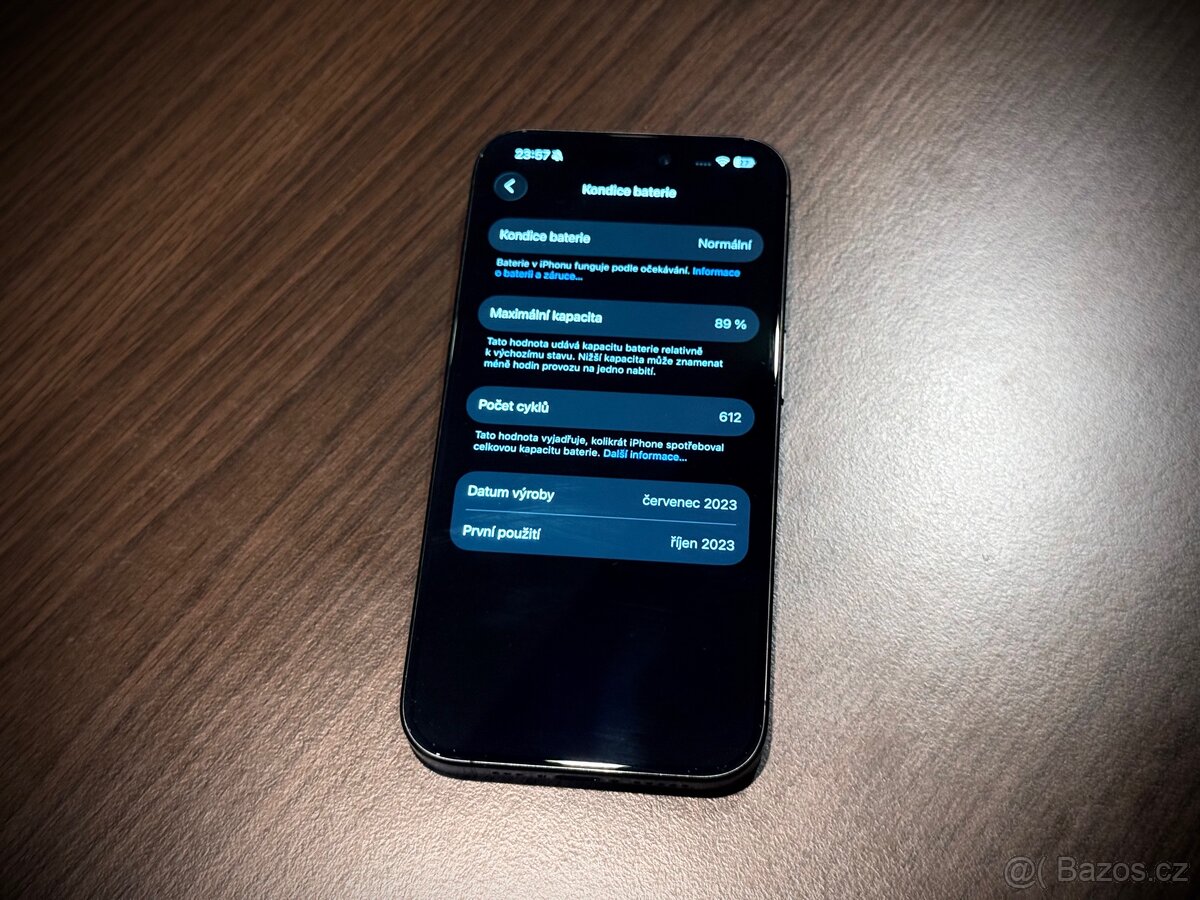 iPhone 15 Pro 128gb Black Titanium - 8