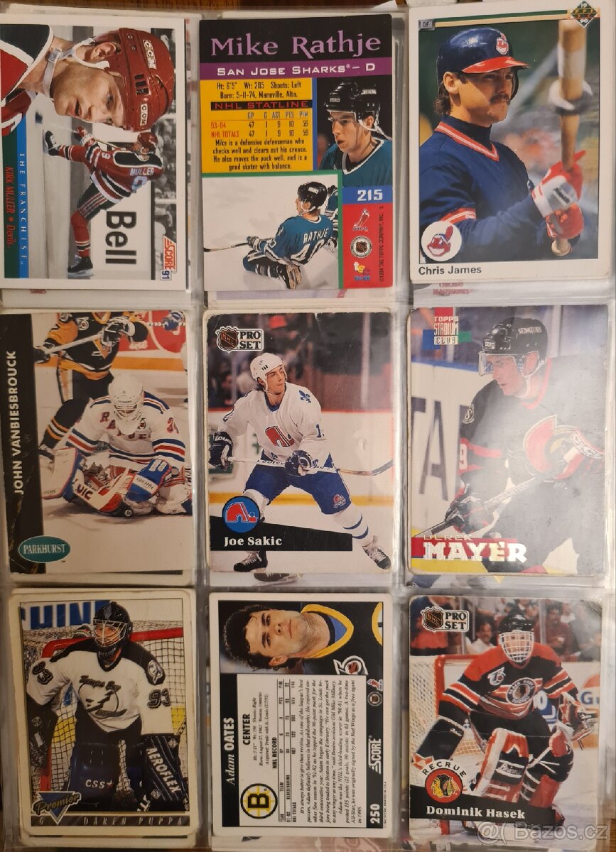 Hokejové kartičky NHL, inzerat 1z2 - 8