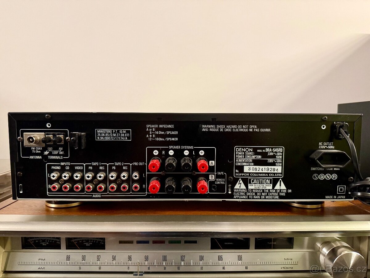 Denon DRA-545RD AM/FM stereo Reciver - 8
