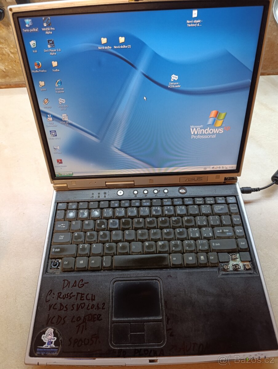 Notebook ASUS M 2400- pentium 4 - 8