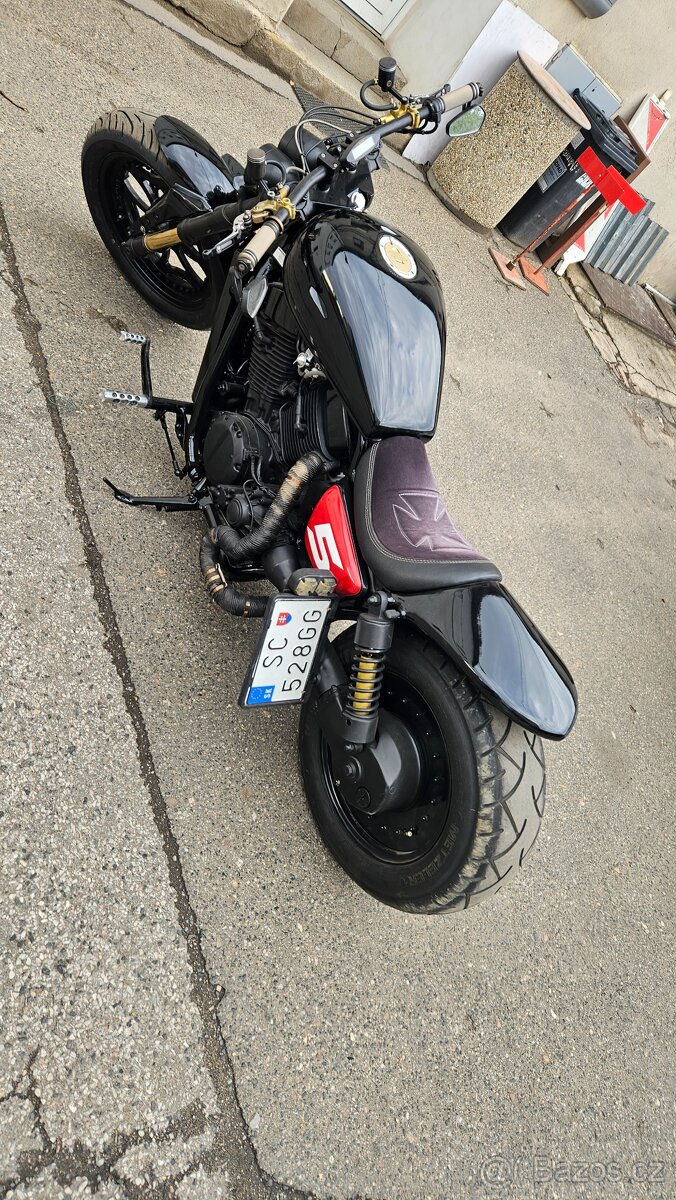 Chpper Custom Stavba Kavasaki VN1500 - 8