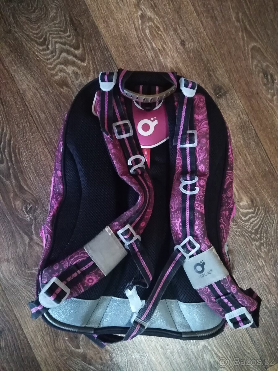 Školní taška Topgal + penál stejného vzoru - 8