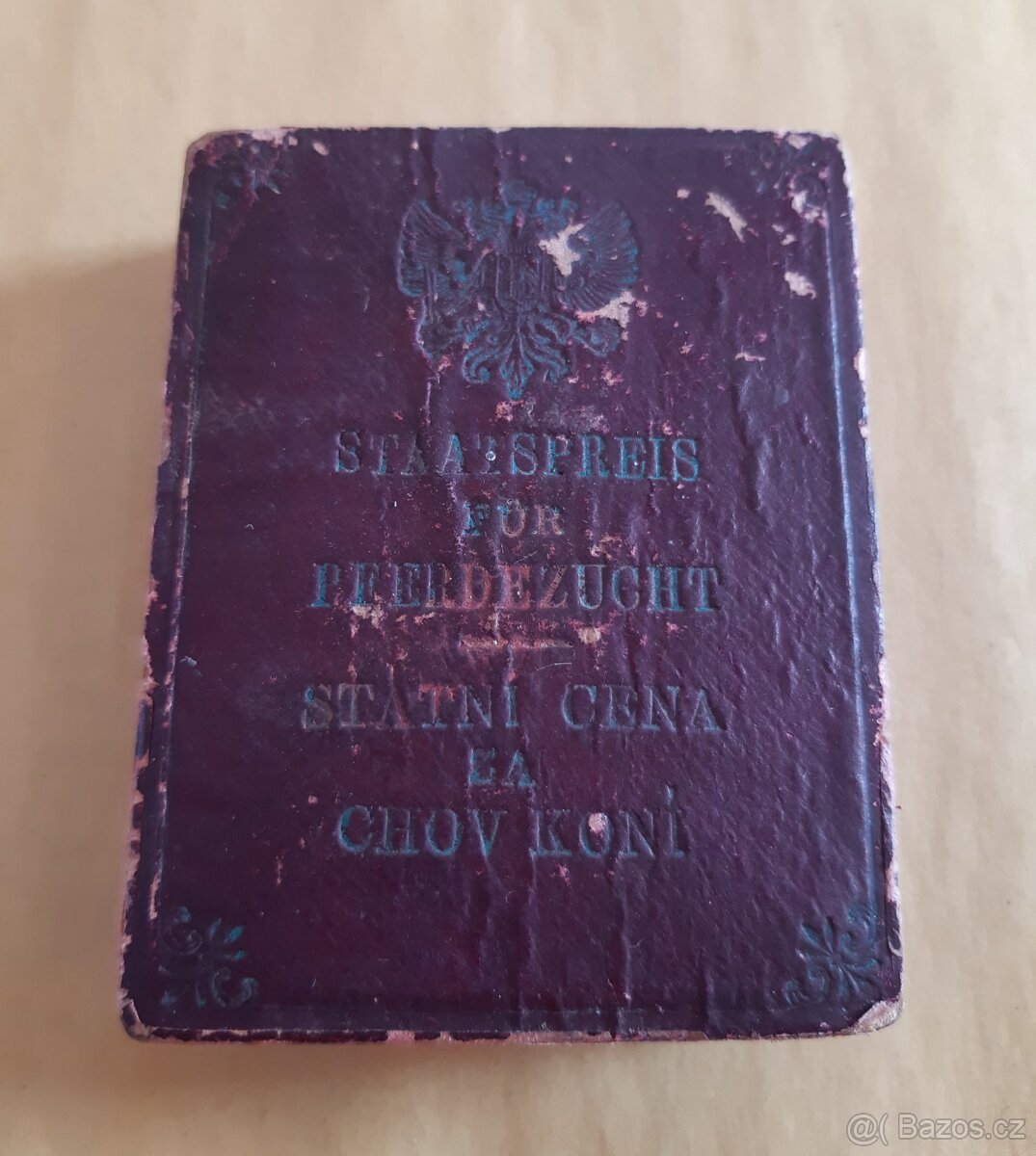 RU Ag medaile Státní cena za chov koní FJI v etui - 8