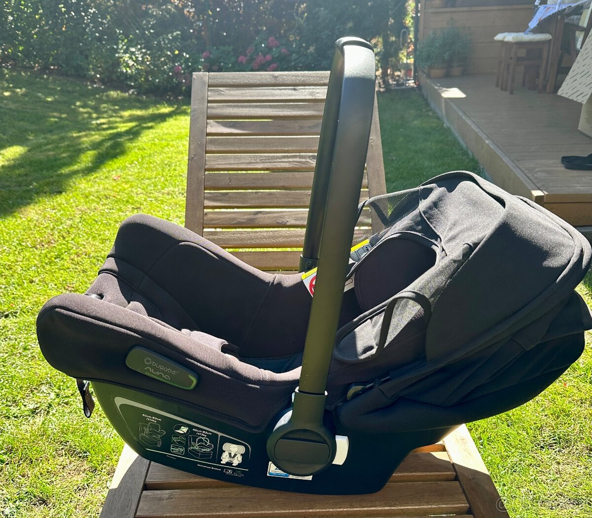 Autosedačka Bugaboo Turtle Air by Nuna BLACK + Isofix báze - 8