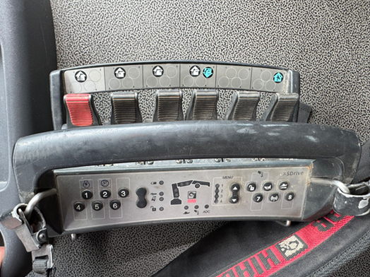 DAF CF 450 6X2 - valník s hydraulickou rukou + čelo - 8