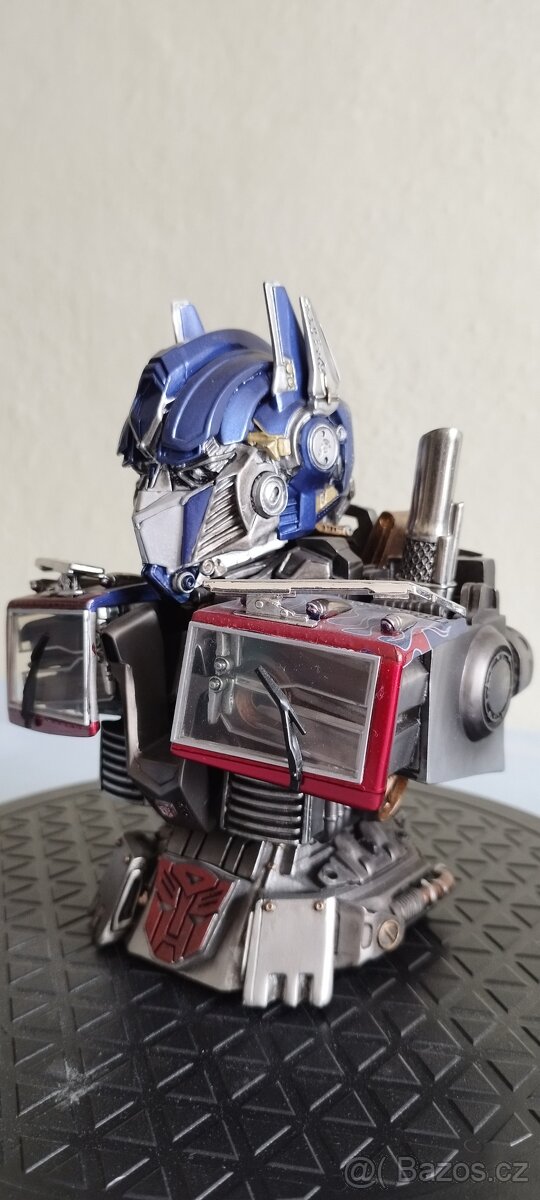 Transformers 3-4: Optimus Prime busta výrobce Prime 1 studio - 8
