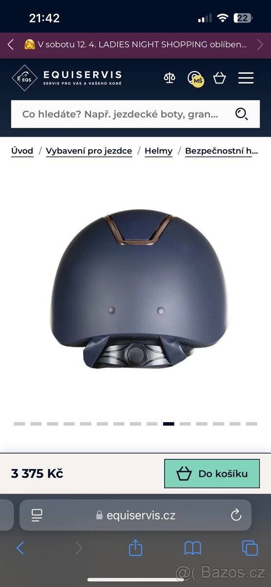 Přilba HKM Lady, velikost M. - 8