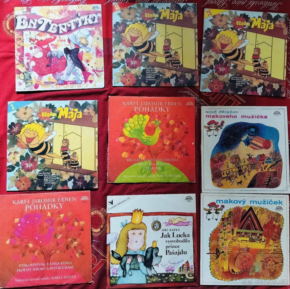 LP gramofonové desky - pohádky - - 8