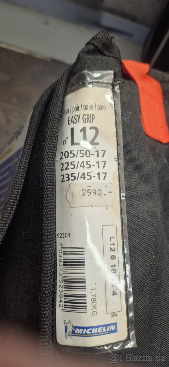 Sněhové řetězy - 3 sady - 8