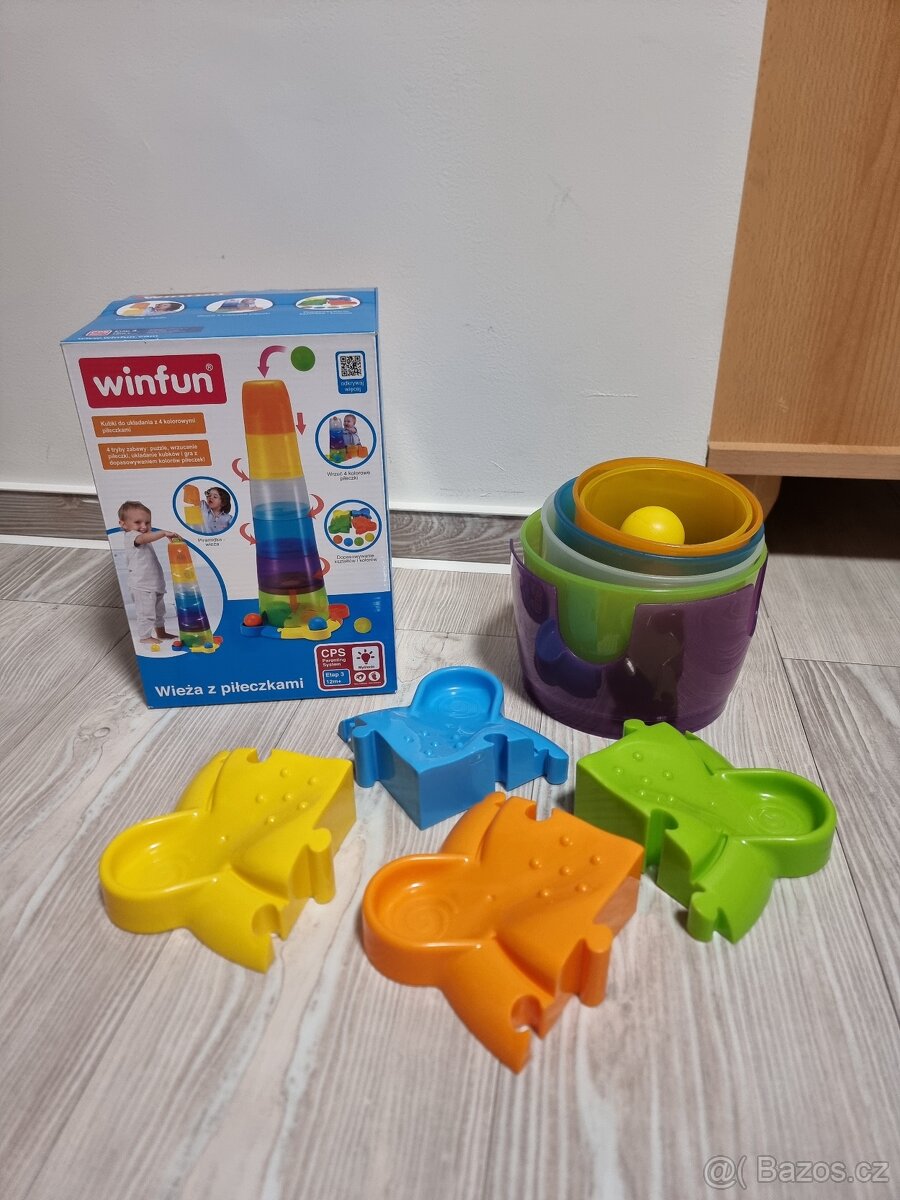 Stohovací věž s kuličkami - 8