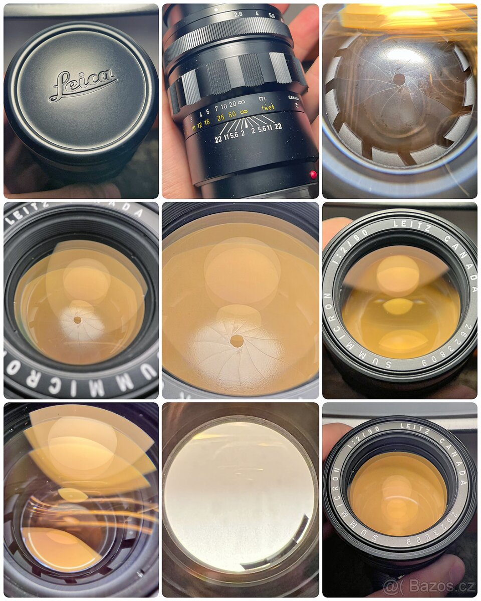 Leica Summicron M 90mm f/2 Canada, Ver. 3 (Black) Leica M - 8