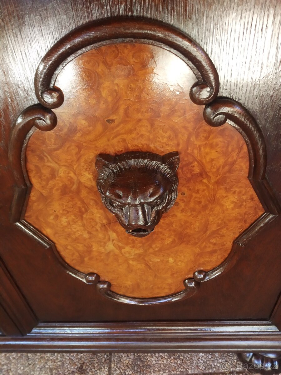 Starožitná komoda/bufet) po renovaci. - 8