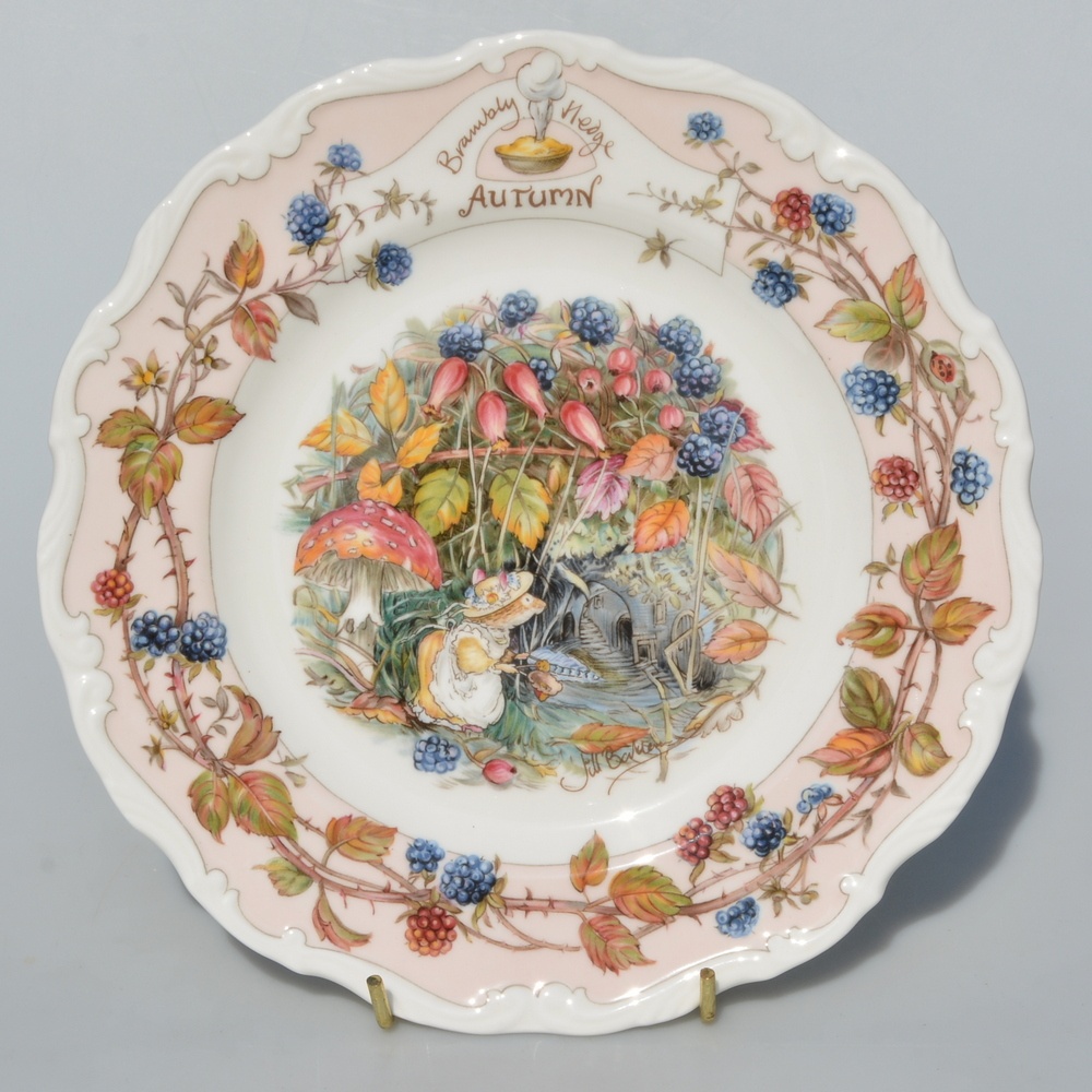 ROYAL DOULTON - sada porcelánové talíře 4 roční období - 8