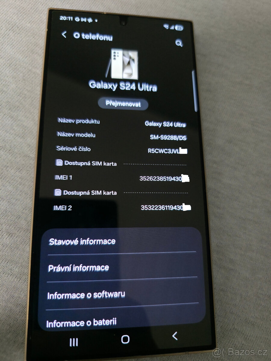 Samsung S24 Ultra 512GB Titanium Yellow - 8