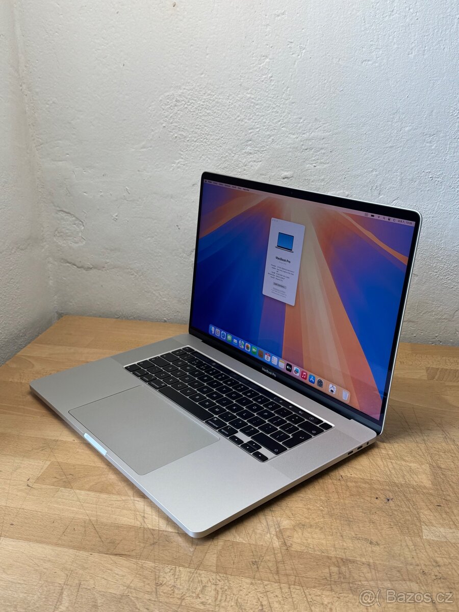 MacBook Pro 16” 2019 CTO /16GB RAM/i7/512GB SSD/Záruka - 8