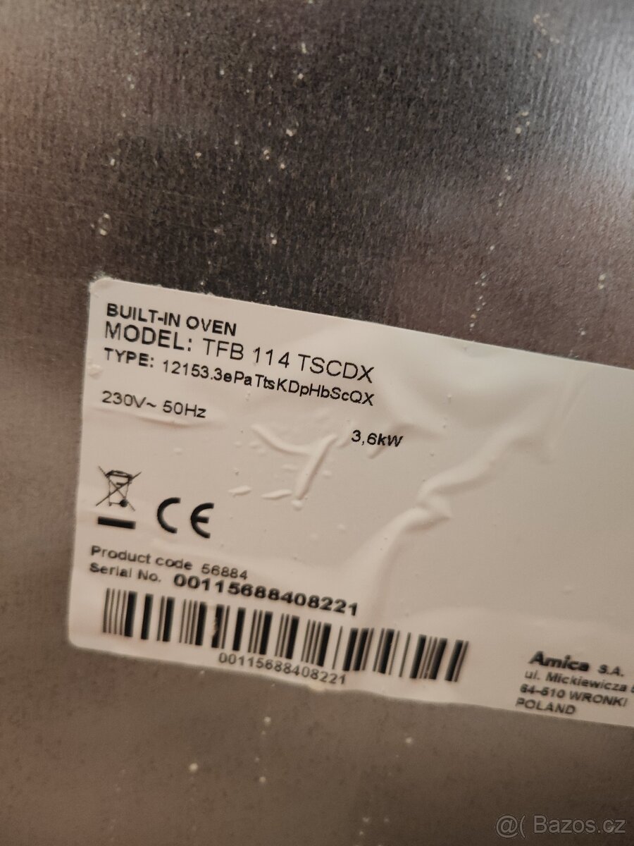 Amica vestavěná trouba - 8