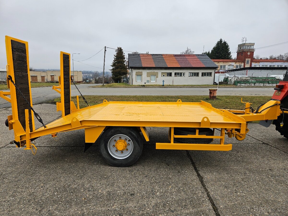 Podvalník ZDT na přepravu stavebních strojů - 8