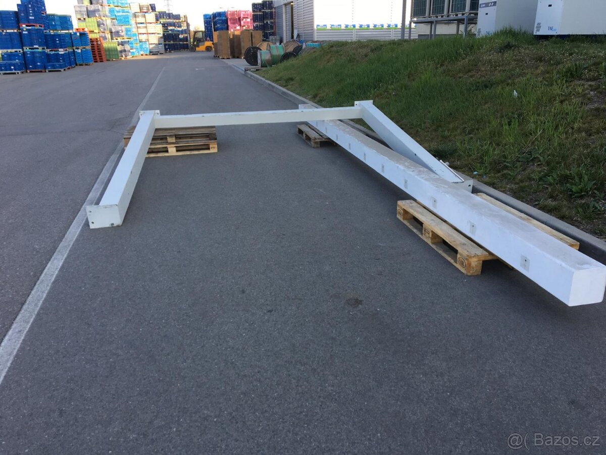 POSUVNÁ PROTIPOŽÁRNÍ KOVOVÁ VRATA 3X3,3M - 8