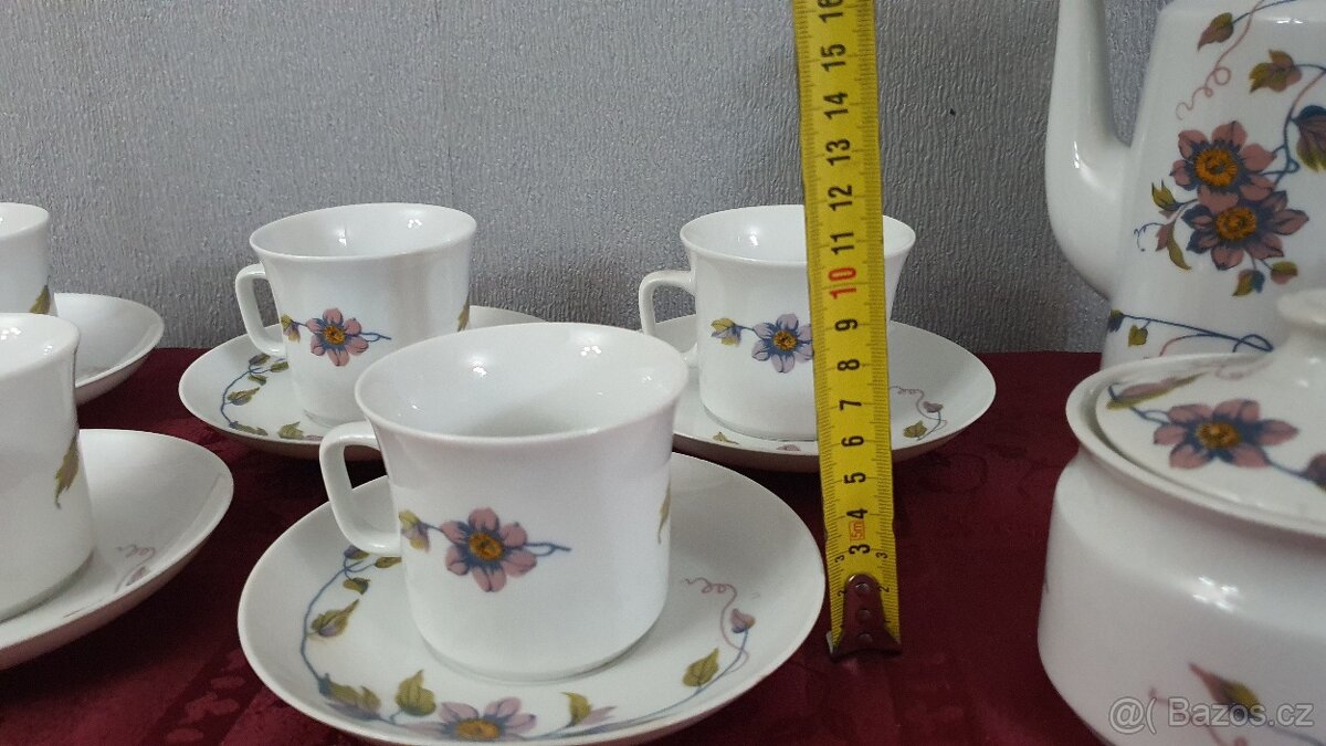 Porcelánová kávová sada THUN - VERA - 8