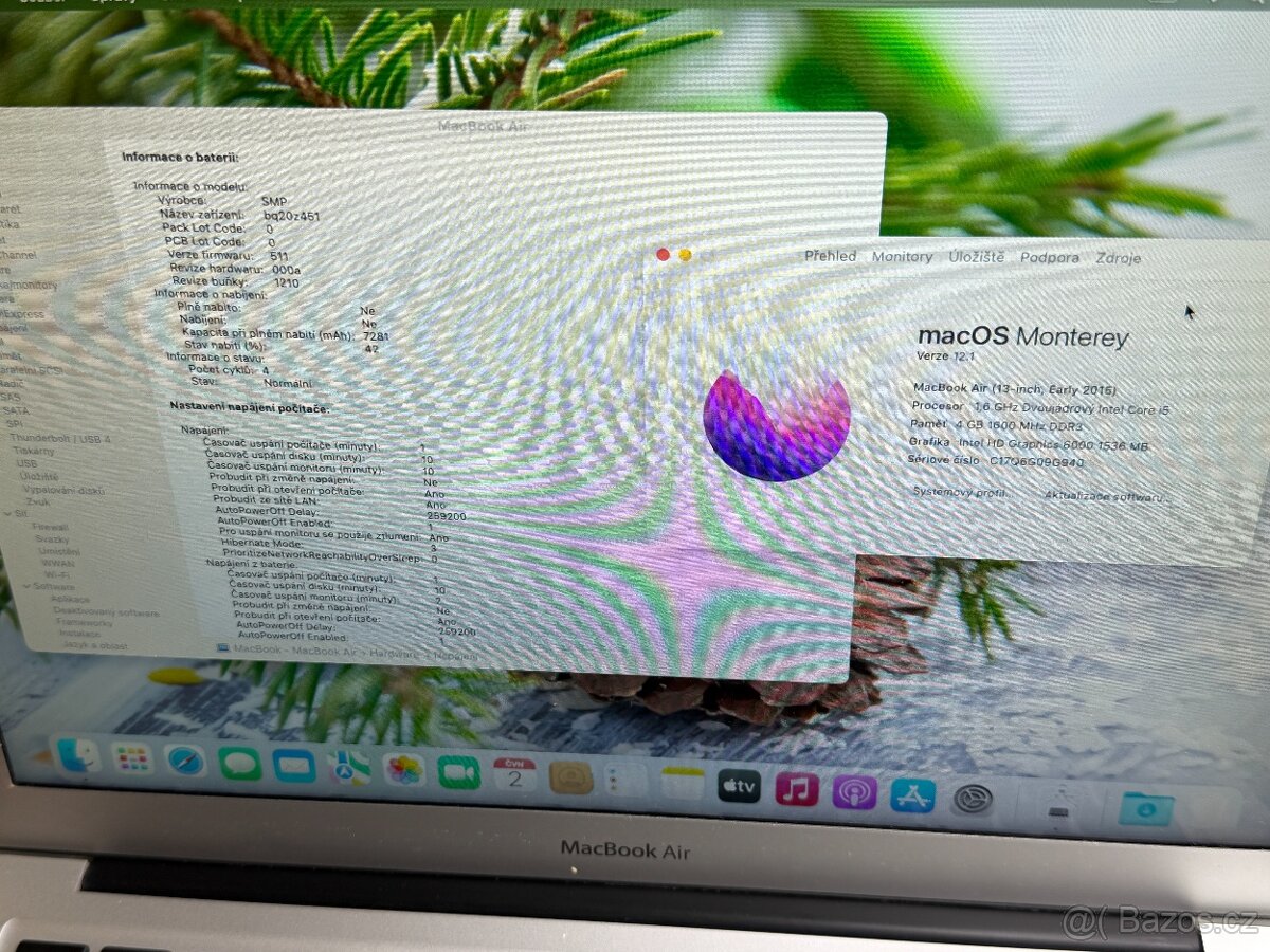 MacBook Air 13'' 2015 / i5 / 4GB / 128GB SSD - DPH - 8
