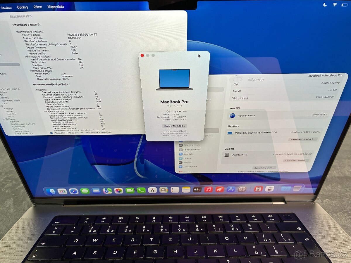 MacBook Pro 16'' 2023 / M2 Pro / 32GB / 1TB SSD - 8