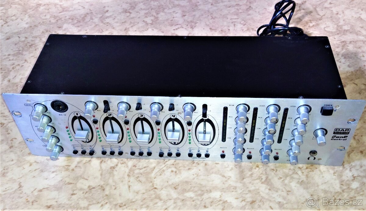 DAP Audio Zone Control mixér. mix pult - 8