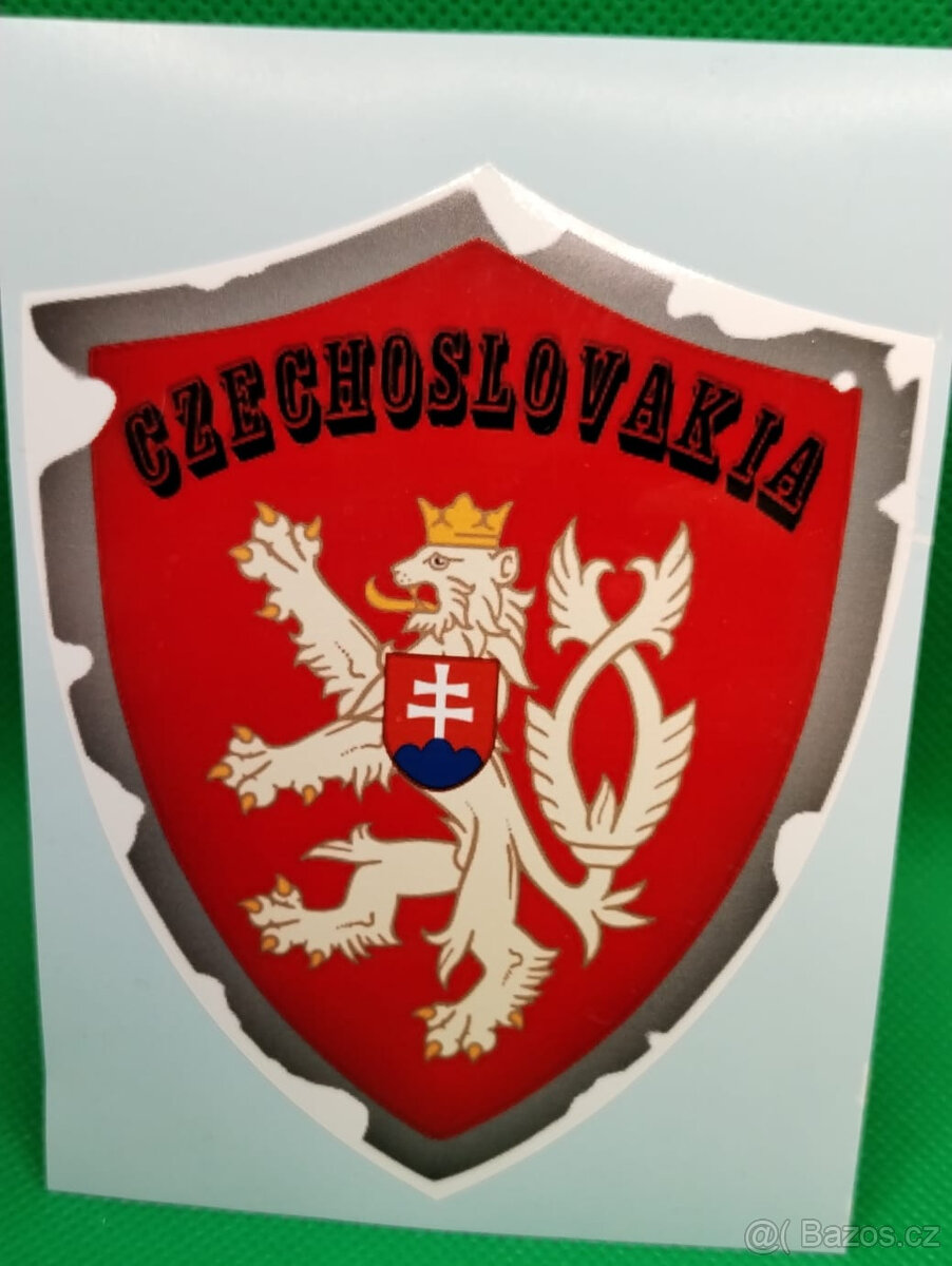 Samolepky Czechoslovakia Znak ČSSR - 8