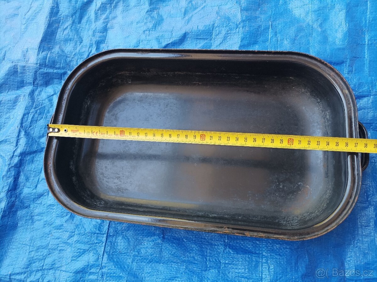 Smaltovaný černý plech - 8