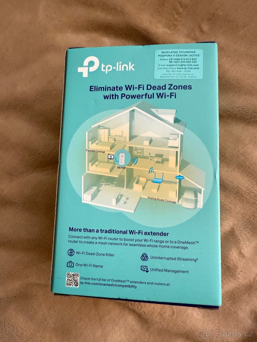 WI-FI extender TP-Link. V záruce - 8