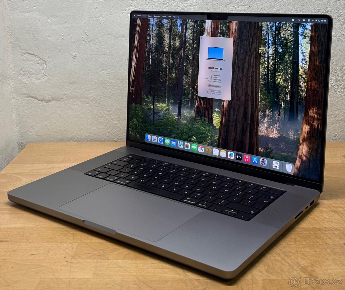 MacBook Pro 16” 2021 CTO /32GB RAM/1TB SSD/Záruka - 8