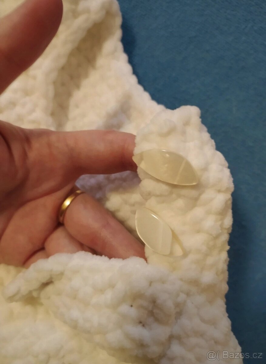 Bílé svetry 92/98 - 8