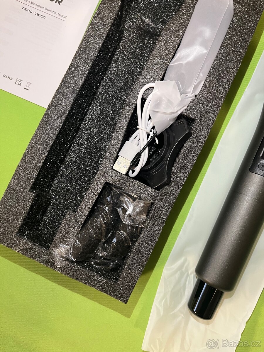 Bezdrátový mikrofon Tonor TW310 Nový, Amazon - 8