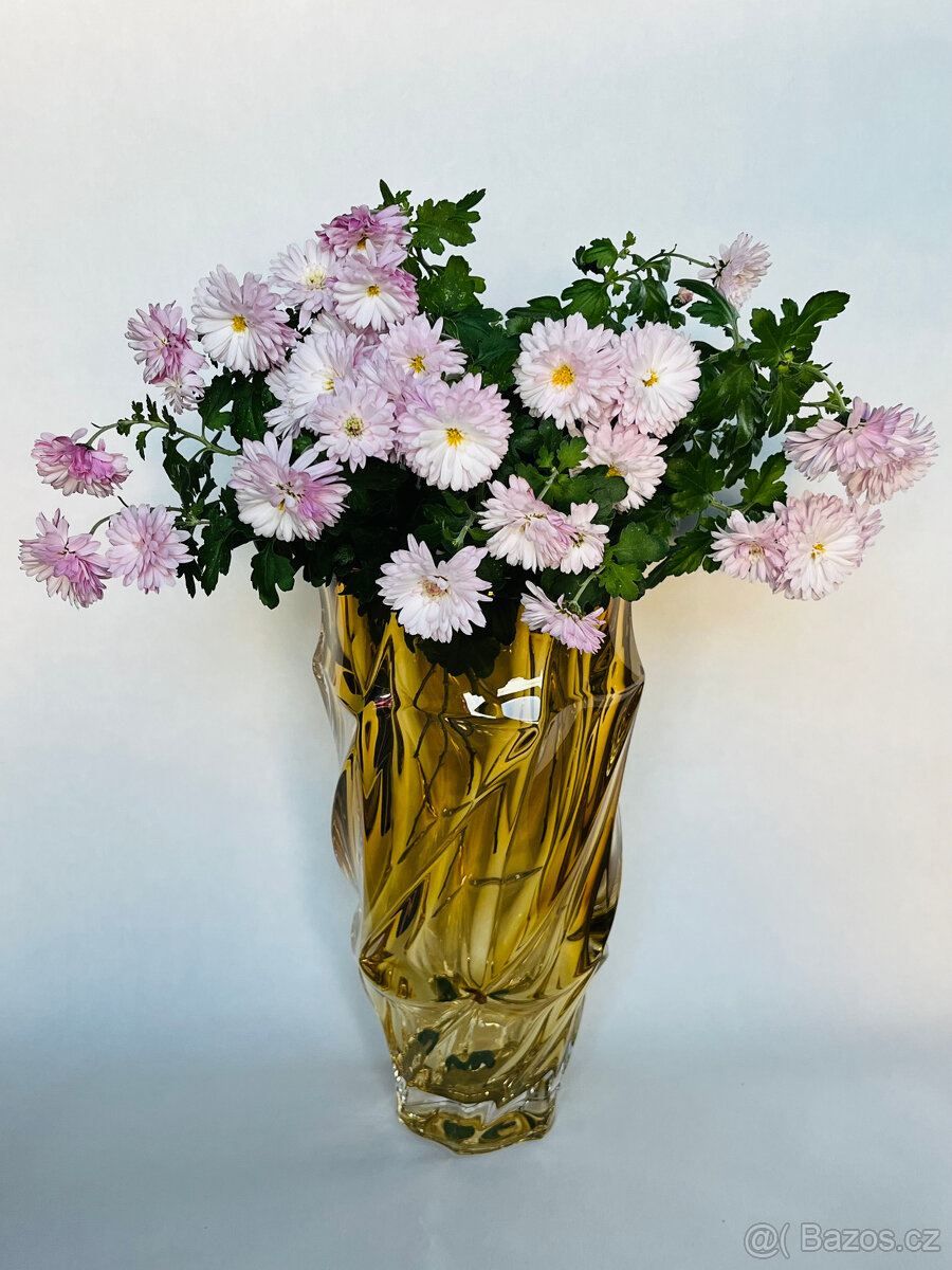 Křišťálová váza Flamenco 29 cm Bohemia Treasury - 8