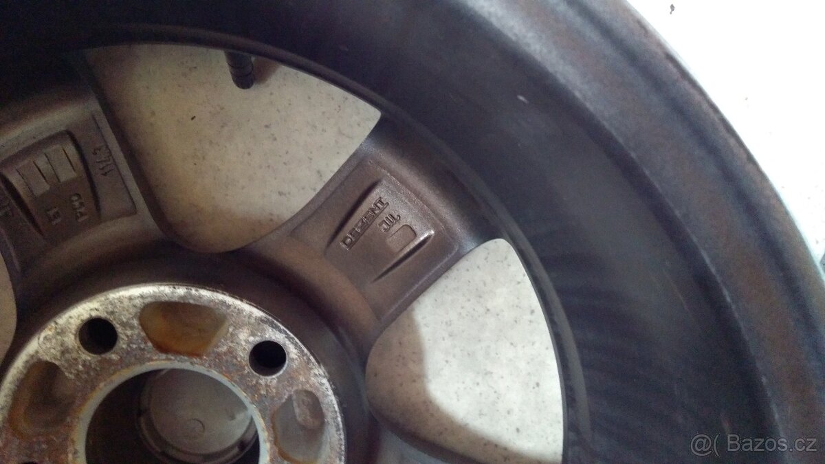 alu disky DEZENT TTDK 15", 5x114,3 s čidly kontroly tlaku - 8