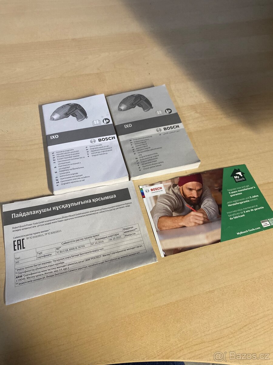 Aku šroubovák Bosch IXO V - Bitset 0.603.9A8.00S - 8