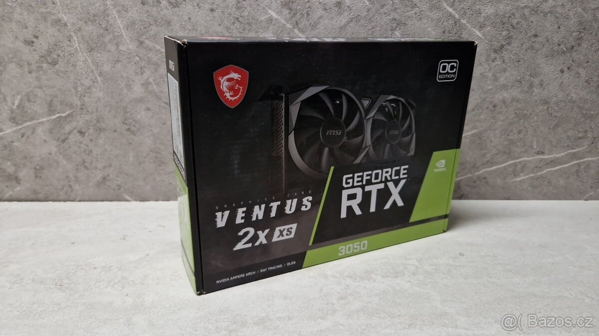 ❰ Grafická karta | MSI Ventus RTX 3050 OC 8GB ❱ - 8