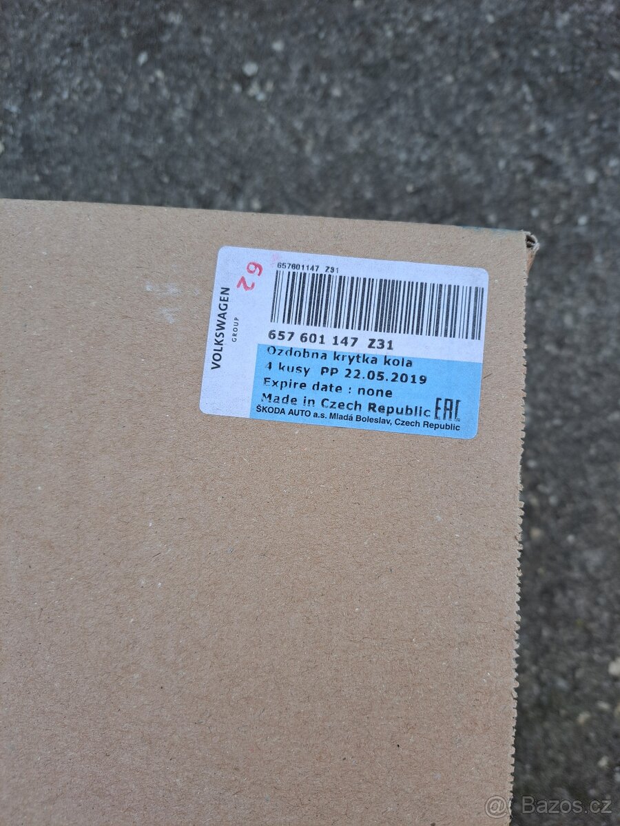 poklice škoda R15 nové originál - 8