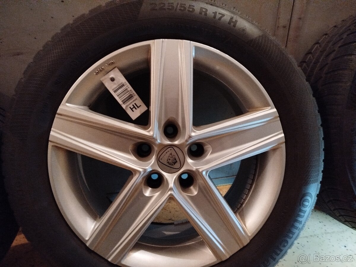 Zimni alu kola 225/55 97V R17 - 5/115. - 8