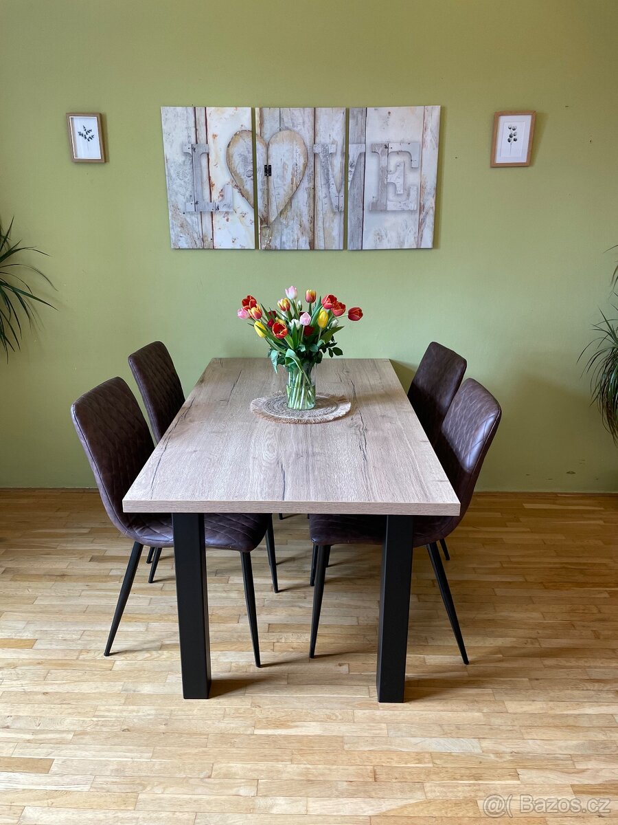 Prodám industriální nohy pro jídelní stoly - 8