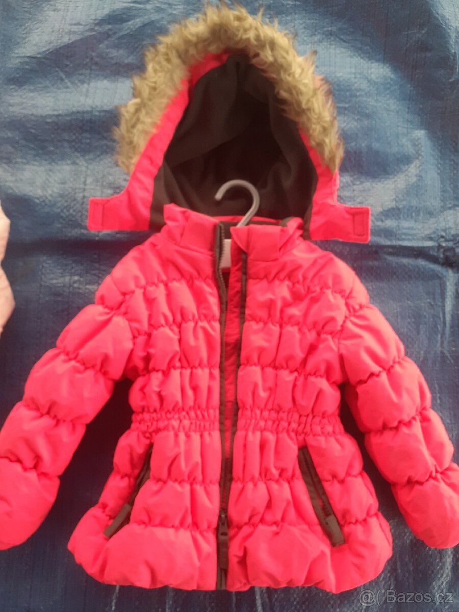 Dětské zimní bundy vel 56- 102 vše nové - 8