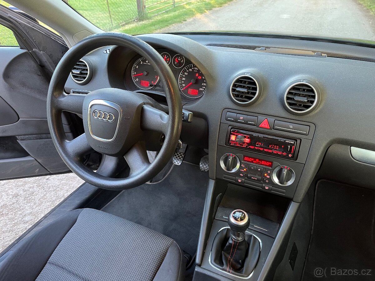 Audi a3 sportback 1.6 75kw, rocnik 2007 - 8